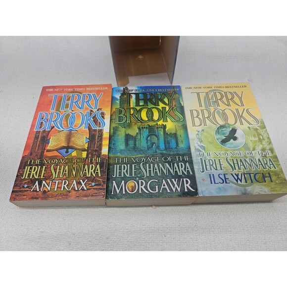 Terry Brooks Set 3 Paperback Books The Voyage of the Jerle Shannara Vintage - Picture 9 of 16